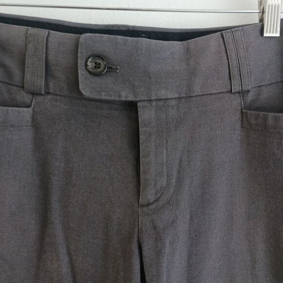 Banana Republic gray stretch pants size 12 - Picture 2 of 7